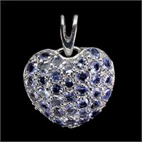 Natural Unheated Tanzanite Pendant