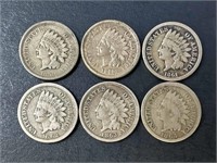 Indian Head Cents (1859,1860,1861,1862,1863,1864)