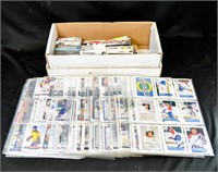 MIXED LOT OF HOCKEY CARDS & NEAR SETS