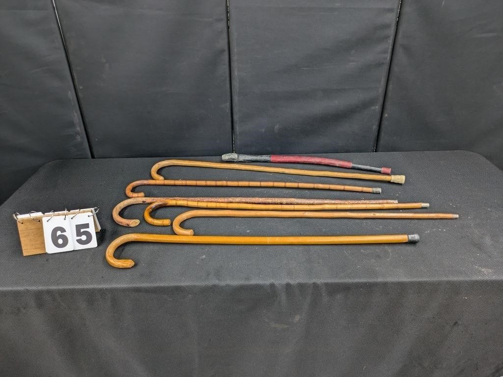 8 Assorted Walking Canes