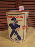 vintage cracker jack tin