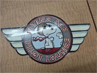Snoopy Flying Ace Tin Sign