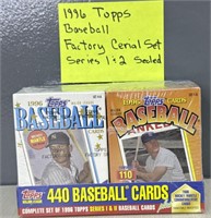 1996 Topps Sealed Baseball Factory Cereal Box Set