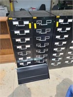 2 Balck Filing Cabinets