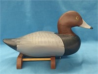 Ed Gray Decoy 2000, Redhead, has some shrinkage