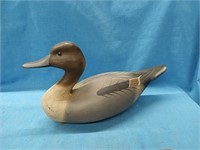 William Veasey Decoy, Pintail duck some shrinkage