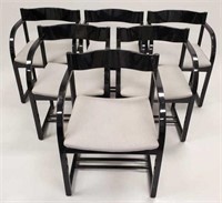 Lowenstein set of 6 dining chairs (as seen - touch