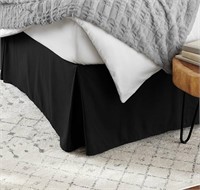 Amazon Basics Lightweight Pleated Bed Skirt,