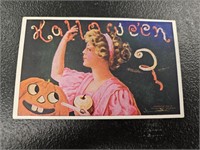 1908 International Art Pub Co Embossed Hallowe'en