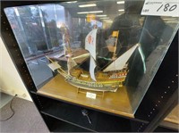 Early Model of "Golden Wind" Sailing Ship