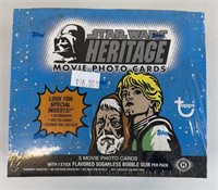 Sealed 2004 Topps Heritage Star Wars Pack Box