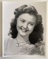 Marcia Mae Jones signed photo.8x10 inches