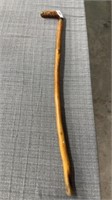 Wooden walking stick
