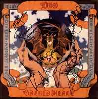 Dio Sacred Heart signed album