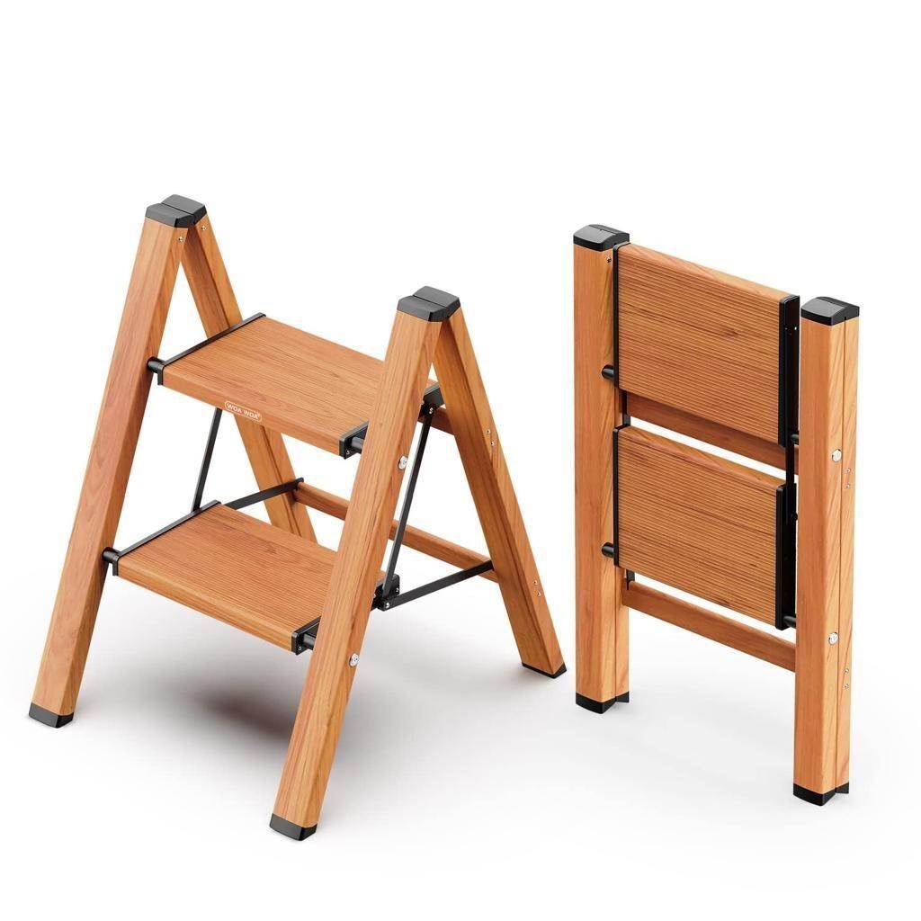 2 Step Ladder  Portable Lightweight Folding