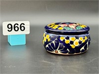 Hand crafted hand painted Trinket Box