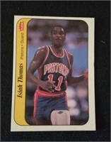 1986 Fleer basketball Isiah Thomas sticker #10
