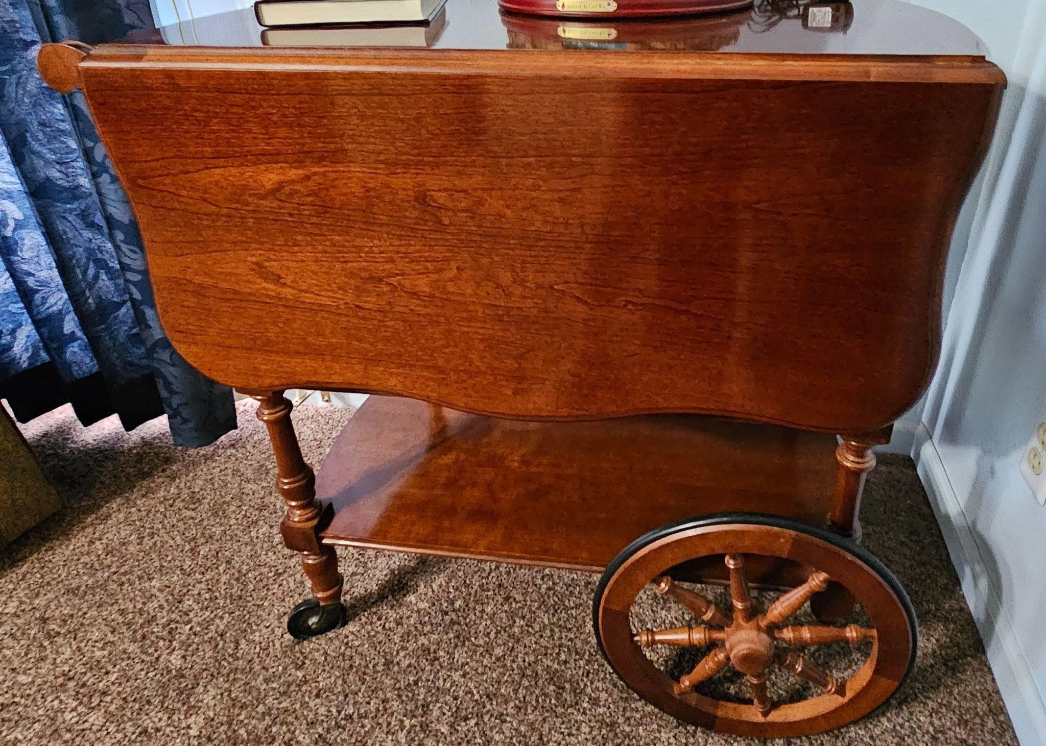 American Drew tea cart