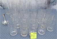 11 - 42 PIECES MIXED GLASSWARE (P42)