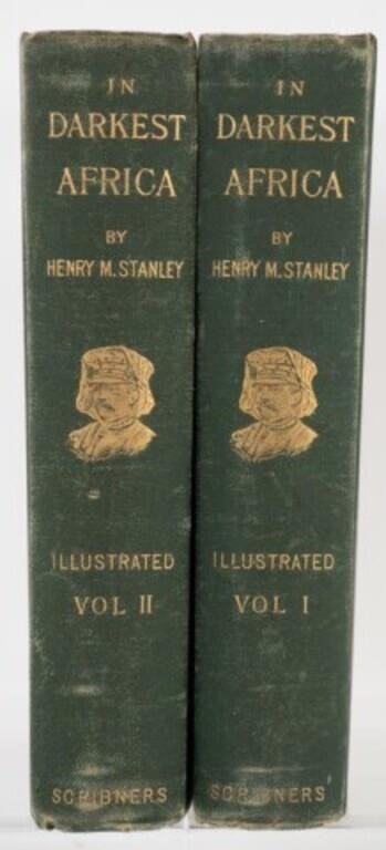 1890, 1st Ed., In Darkest Africa, H. M. Stanley