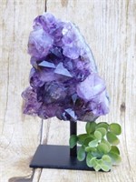 AMETHYST DISPLAY ROCK STONE LAPIDARY SPECIMEN