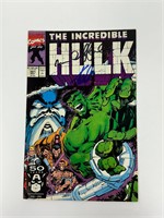 Autograph COA Hulk #381 Comics