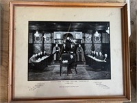 Framed Photo, City of London Council, 1956