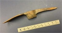 F1) Vintage pickax head, measures about 15 inches