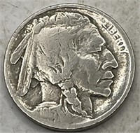 (E) 1913 Buffalo Nickel 5 Cents Coin