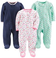 Simple Joys by Carter's Baby Girls' 3-Pack Sleep