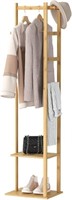 Bamboo Corner Coat Rack