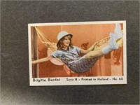 BRIGITTE BARDOT: Scarce MAPLE LEAF GUM Card