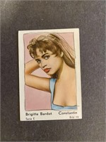 BRIGITTE BARDOT: Scarce MAPLE LEAF GUM Card