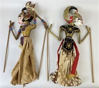 Indonesian Wooden Puppets