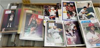BIG BOX FULL OF MLB-NHL-NBA TRADING CARDS