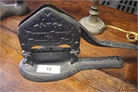 ANTIQUE CAST IRON TABACCO CUTTER