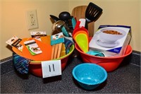 Colorful Assorted Kitchen Wares - Nice!
