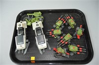 Vtg GI Joe Pac Rat & Snowmobile Lot