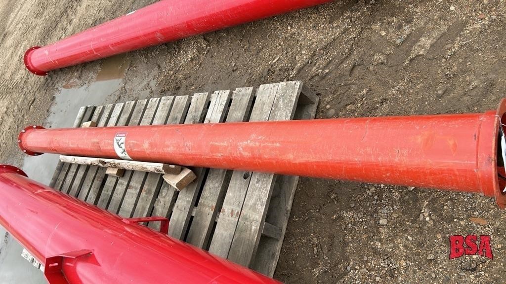 Auger Tube  & Flighting 7" x 10'