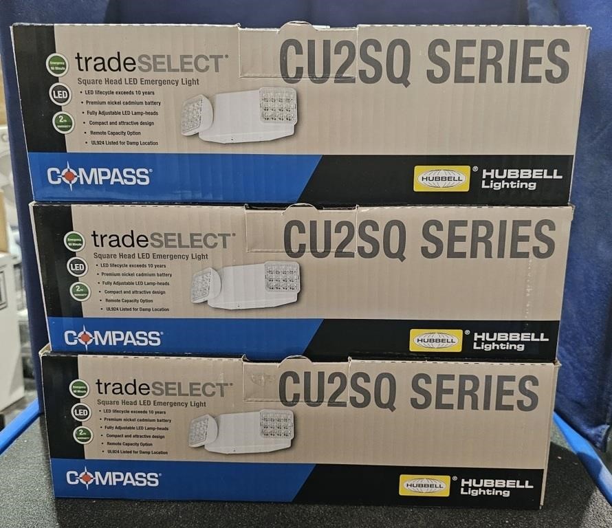 3 NIB Trade Select CU2SQ Series LED