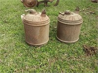 Vintage gas/ kerosene cans