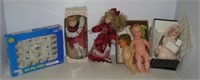 Lot of (7) Dolls including Effenbee, porcelain,