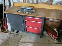 work bench & contents