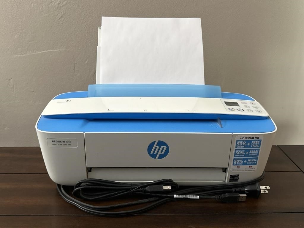 HP DeskJet 3755 printer scanner copier webI'm