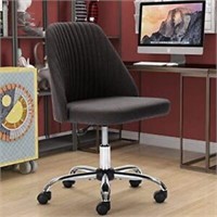 Home Office Chair, Twill Fabric Chair Adj Grey