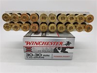 20 Rnds. Winchester Super X 30-30 Win.