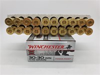 20 Rnds. Winchester Super X 30-30 Win.
