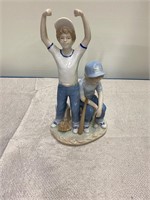 Boys baseball figurine