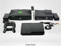 XBox 360, PS3 Playstation, Wii Video Game Consoles