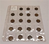 19 Canadian Large Cents